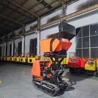 Mini-dumper sur chenilles robuste de qualité industrielle JH-500 pour usage agricole et de jardinage