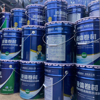 Revêtement de mastic imperméable élastomère en caoutchouc de bitume liquide de prix bon marché pour le toit