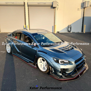 Capot de refroidissement en fibre de carbone style Vari Vrs Circuit pour Subaru Impreza 11 WRX STI <span class=keywords><strong>Vab</strong></span> Vaf 2015-2021 - Product Image 2