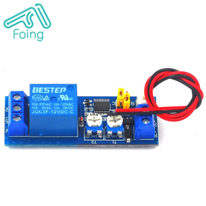 DC 5V 12V 24V Double Điều Chỉnh Vô Hạn Chu Kỳ/Bộ Điều Khiển Thời Gian Trễ Đơn Bộ Điều Khiển Hẹn Giờ Mô-đun Công Tắc Vòng Lặp - Product Image 2