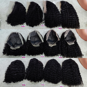 Letsfly khuyến mãi $<span class=keywords><strong>21</strong></span> 13x4 ren phía trước tóc con người sóng nước 10-16inch xoăn tóc Trinh Nữ Bob Tóc Giả 9A 180% bán buôn nhà máy - Product Image 6