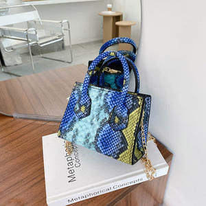 Женские сумки со змеиным принтом, роскошные мини-сумки, брендовые кошельки, сумки 2021 женщин, дизайнерские маленькие сумки через плечо, сумки через плечо - Product Image 3