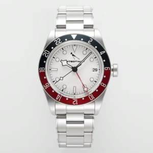 Reloj de Pulsera de Acero Inoxidable para Hombre, 41 mm, Esfera de Zafiro, Movimiento Mecánico Automático, Resistente al Agua - Product Image 5