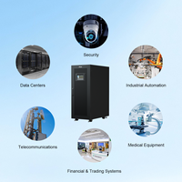 Système d'alimentation sans interruption (ASI) modulaire en ligne Prostar Mars Series 150 kW, compatible avec les batteries au lithium triphasées, alimentation industrielle pour centre de données