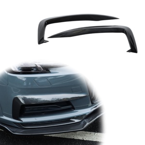 Kit en fibre de carbone sèche : Lame avant, feux de brouillard, jupes latérales, diffuseur arrière, spoiler de toit 1ère génération pour Audi A4 <span class=keywords><strong>Allroad</strong></span> 2017-2019 - Product Image 3