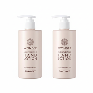 Tonymoly Wonder idratante lozione per le mani 300ml burro di karité vegano acido ialuronico lavanda vitamina C sbiancante nutriente 2ea" - Product Image 1