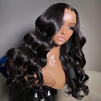 Perruques en cheveux humains 100% naturels, sans colle, avec dentelle HD complète, ondulation naturelle, 13x6, sans colle, avec fermeture en dentelle 4x4 5x5
