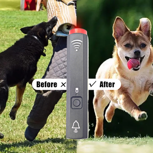Hochwertige Sicherheit im Freien Sos <span class=keywords><strong>Alarm</strong></span> LED blinkend Hund Bellen gestoppt Handheld Ultraschall Hund Repeller Hund Trainings gerät - Product Image 6