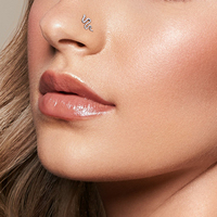 F136 Titane Serpent Boucles D'oreilles 16G 18G Fil Interne Abeilles Labret Lèvre Anneau Nez Cartilage Tragus Helix Piercing Corps Bijoux