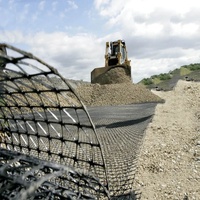 Geogrid Triaxial de Alta Resistencia Serie TX para Carreteras, Ferrocarriles y Cimentaciones de Puentes