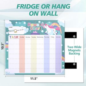 Tabella Magnetica Montessori e per la Genitorialità Positiva, Incoraggia le Buone Abitudini e le Abilità di Autogestione - Product Image 4