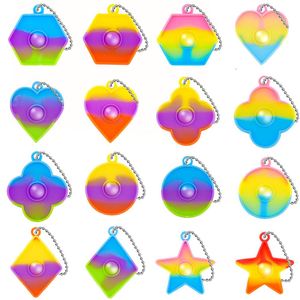 Jouets anti-stress personnalisés à manivelle, sifflets colorés rotatifs à presser pour fêtes et événements - Product Image 2