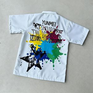 <span class=keywords><strong>Ensemble</strong></span> T-<span class=keywords><strong>shirt</strong></span> <span class=keywords><strong>et</strong></span> <span class=keywords><strong>Short</strong></span> Homme Été Yunmei OEM Personnalisé Imprimé All-Over Streetwear Coupe Ample - Product Image 3