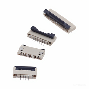 موصل FPC بخطوة 0.5 مم و1.0 مم من النوع العمودي SMT بدون قوة إدخال للكابلات FFC وFPC - Product Image 3