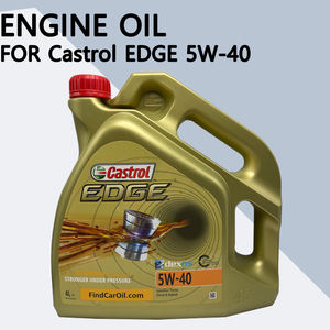 รับประกันคุณภาพ น้ำมันเครื่องสังเคราะห์แท้สำหรับรถยนต์ SN <span class=keywords><strong>5W40</strong></span> รุ่นยุโรป 4 ลิตร P01B2DE-00 สำหรับ <span class=keywords><strong>Castrol</strong></span> EDGE - Product Image 1