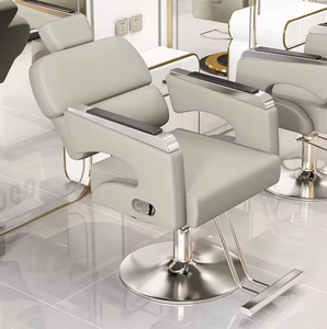 Multifunctional Luxury Black Salon Barber Chair Reclining 360 Rotation Professional Hydraulic Pump Barber Salon Shop - Product Image 2