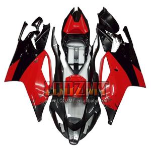 Kit de carénage pour <span class=keywords><strong>Aprilia</strong></span> Mille <span class=keywords><strong>RSV</strong></span> <span class=keywords><strong>1000</strong></span> <span class=keywords><strong>R</strong></span> RR RSV1000RR RSV1000R RSV1000 1000R 04 05 06 2004 2005 2006 Carrosserie rouge brillant 11No.8 - Product Image 1