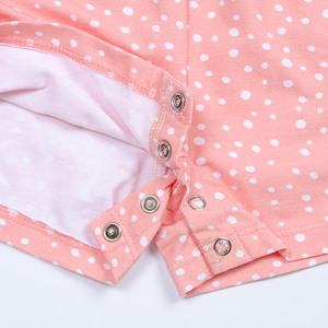 Bebé <span class=keywords><strong>niñas</strong></span> corto bebé Casual prendas de verano lindo aleteo manga nuevo bebé <span class=keywords><strong>ropa</strong></span> de punto Pantalones - Product Image 5