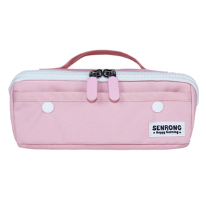 Sac de maquillage en nylon souple personnalisé avec logo, sac de toilette de voyage, pochette portable, sacs cosmétiques imperméables pour femmes - Product Image 5