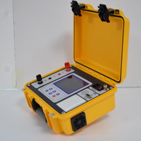 Testeur de résistance en boucle HVD-871 100A avec écran LCD 5,6 pouces et affichage 4,5 chiffres pour le test de résistance de contact des appareils de commutation haute tension et des disjoncteurs