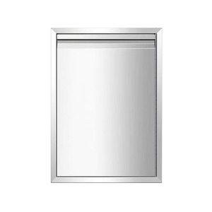 VICTORY <b>KITCHEN</b> Heavy-Duty Commercial Stainless Steel Outdoor <b>Kitchen</b> BBQ Island Sink MDF Built-in Cabinet Door Home Use - Product Image 4