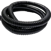 Vente en gros 75mm PVC Couverture Ondulé Flexible Conduit Tuyau Tuyau En Acier Inoxydable 304 Conduits Électriques & Raccords