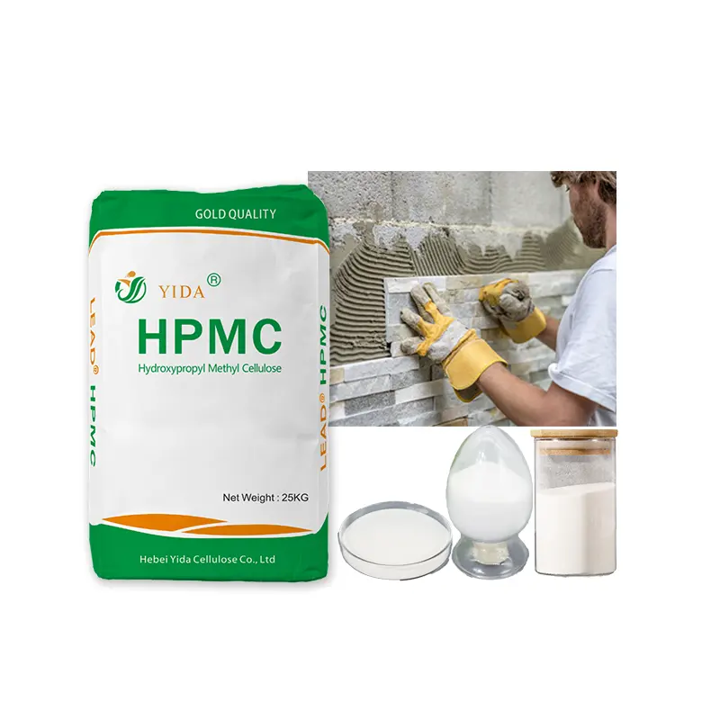 Water soluble HPMC is used as the water retention agent for masonry mortar and EIFS dry mix mortar to extend open time