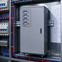 Stabilisateur/Régulateur de tension triphasé automatique 40 kVA personnalisé OEM/ODM SVC VOLTIQUE 50/60 Hz avec écran LCD, prix usine, 380 V pour