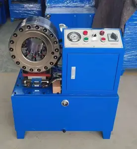greenhouse Steel buckle Pipe end forming Crimp Machine/