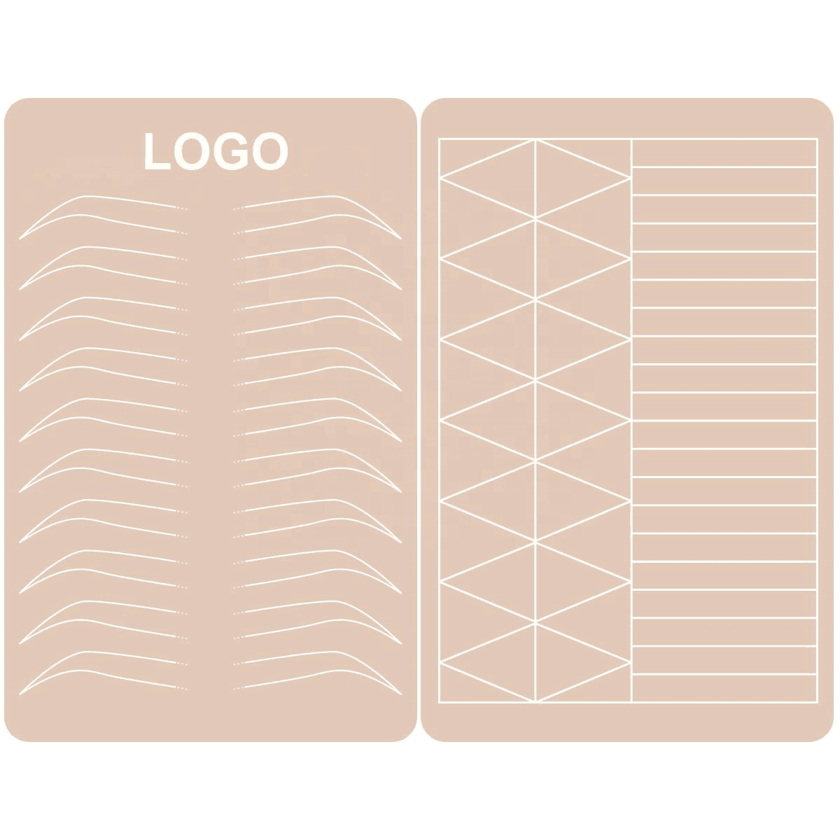 Товары для татуировок от частного бренда, порошок Омбре, брови PMU DREAM, микроблейдинг бровей, губ, латексный лист, прокладка, микроблейдинг, тренировочная кожа