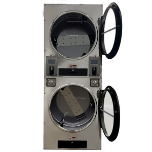 เครื่องอบผ้า<span class=keywords><strong>หยอด</strong></span><span class=keywords><strong>เหรียญ</strong></span>แบบซ้อน Aozhi OEM สำหรับธุรกิจ<span class=keywords><strong>ซัก</strong></span>รีด ทำจากสแตนเลส ขนาด 15 กก. เส้นผ่านศูนย์กลางถัง 760 มม. ระบบทำความร้อนด้วยไฟฟ้า 6 กิโลวัตต์ - Product Image 2