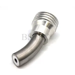 Premium China Factory Price 45 Degree Hot Pressed Boron Carbide Curved Blasting Nozzles