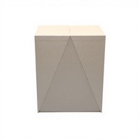Boîte cadeau rigide de luxe personnalisée en gros, boîte d'emballage en carton à découpe diagonale unique pour les fabricants de produits de soin de la peau, de cosmétiques et de parfums