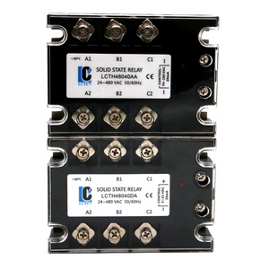 Relé de Estado Sólido Trifásico de 10A, 3-32VDC a 24-280VAC, Control de CC a CA, Relé Automático de Uso General - Product Image 4