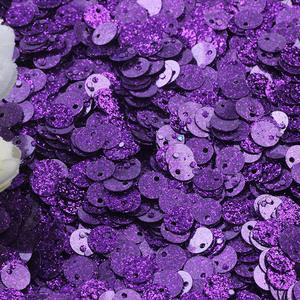 1KG 6MM Paillettes rondes pour décorations de Noël et bricolage Slime Filler - Product Image 2