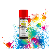 Échantillon de peinture acrylique en aérosol de couleur OEM d'usine de haute qualité peinture en aérosol craquelée de couleur Graffiti de voiture