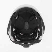 Casque de sécurité industriel en ABS à fort impact avec visière pour les activités de sauvetage Alpinisme Escalade pour l'industrie de la construction
