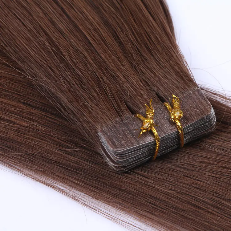 Tape Extension Echt Haar Quality Remy Raw Kinky Virgin Indian Hair Double Sided Tape In Hair Extensions 100% Human Hair