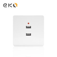 Interrupteur mural tf, USB type-c, 86mm, pour montage au mur, avec port USB, Standard eu/UK
