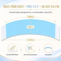 Ruban adhésif double face imperméable pour perruques, maintien puissant pour toupets et extensions capillaires