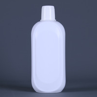 Bouteille vide en plastique de 500ml personnalisée bouteille de désinfectant pour les mains bouteille d'emballage à bouchon à vis vente en gros