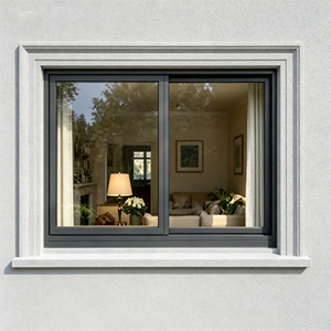 Factory Direct Sale Hurricane Impact Thermal Break Aluminum <b>Sliding</b> Window Double Glazed AS2047 Certified for Florida Home - Product Image 1