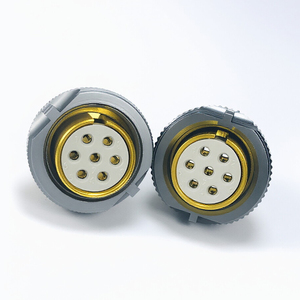 Conector Circular Industrial PC-7TB de 7 Pines, Estándar Ruso GOST, Enchufe y Tomacorriente Impermeables para Aviación - Product Image 3