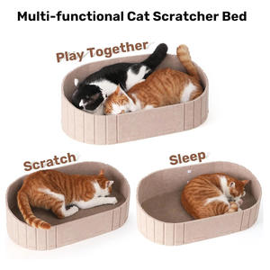 Milieuvriendelijk Sofa-Vormig Kat-En Hondenbed Met Afneembare Wasbare Hoes Polykatoen En Katoenen Materialen Polypropyleen Vulling - Product Image 3