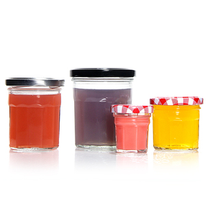 برطمانات زجاجية مستديرة شفافة 180مل مع غطاء لصب سعة 6 أونصات رخيصة الثمن - Product Image 5