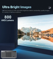 Proyector de Cine Inteligente Full HD 1080P, Totalmente Sellado Ópticamente, 4K Láser, Android 14, WiFi 5G, 800ANSI, Alto Lumen