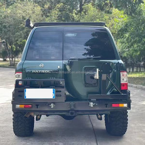 Porte-bagages de toit en aluminium robuste 4x4 tout-terrain pour Nissan Patrol Y61 2005+ Cadre de toit pour le transport de bagages, de <span class=keywords><strong>camping</strong></span>-car, de plateforme pour le <span class=keywords><strong>camping</strong></span> - Product Image 2