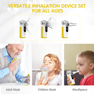 Atomiseur Aérosol Inhalateur Portable à Main pour Adultes et Enfants <span class=keywords><strong>Nébuliseur</strong></span> Rechargeable Silencieux OEM ODM - Product Image 5