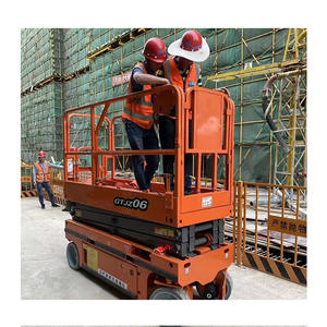 <span class=keywords><strong>Platform</strong></span> Kerja Hidrolik Baja Angkat Otomatis Ringan 6 Meter, Lift Gunting Otomatis 4.5kw <span class=keywords><strong>Mobile</strong></span> - Product Image 2