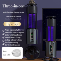 Lampe anti-moustiques avec logo personnalisé vente en gros Lampe anti-moustiques rechargeable USB Lampe anti-insectes avec leurre pour usage intérieur